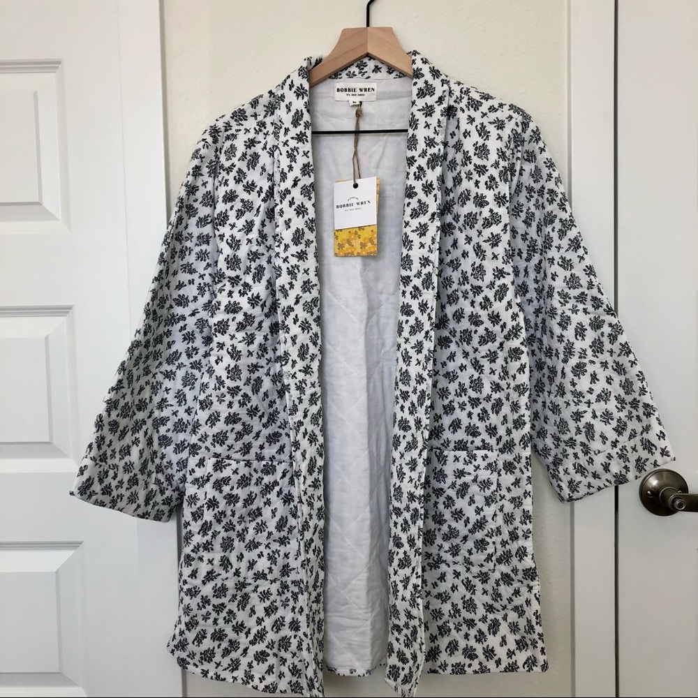 Bobbie Wren Quilted Floral Jacket